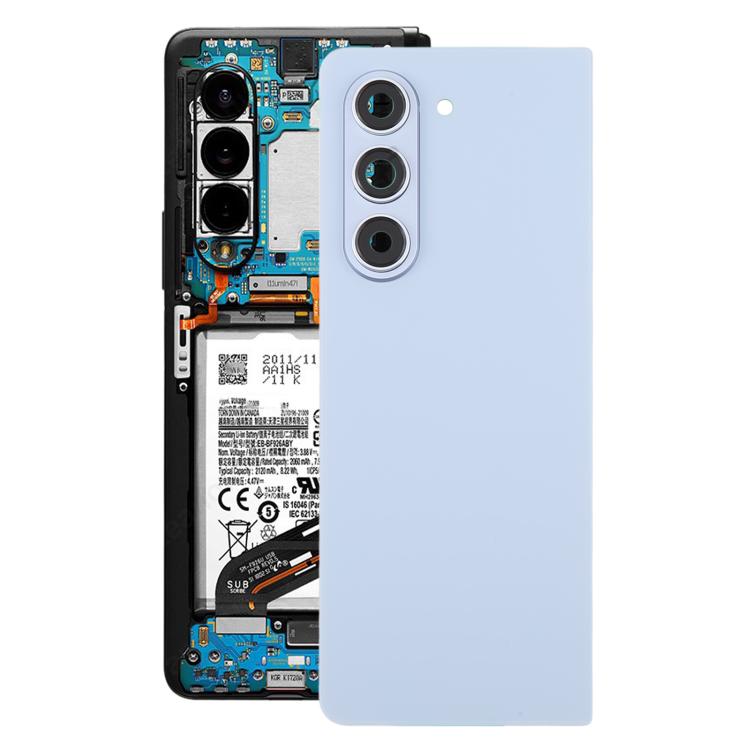 Coque arrière de batterie d'origine avec cadre d'objectif pour Galaxy Z Fold5 SM-F946B, For Galaxy Z Fold5(Original,with Lens Frame)