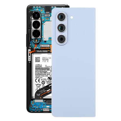 Coque arrière de batterie d'origine avec cadre d'objectif pour Galaxy Z Fold5 SM-F946B, For Galaxy Z Fold5(Original,with Lens Frame)