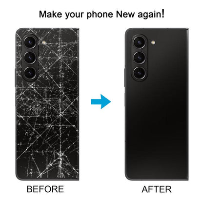 Coque arrière de batterie d'origine avec cadre d'objectif pour Galaxy Z Fold5 SM-F946B, For Galaxy Z Fold5(Original,with Lens Frame)