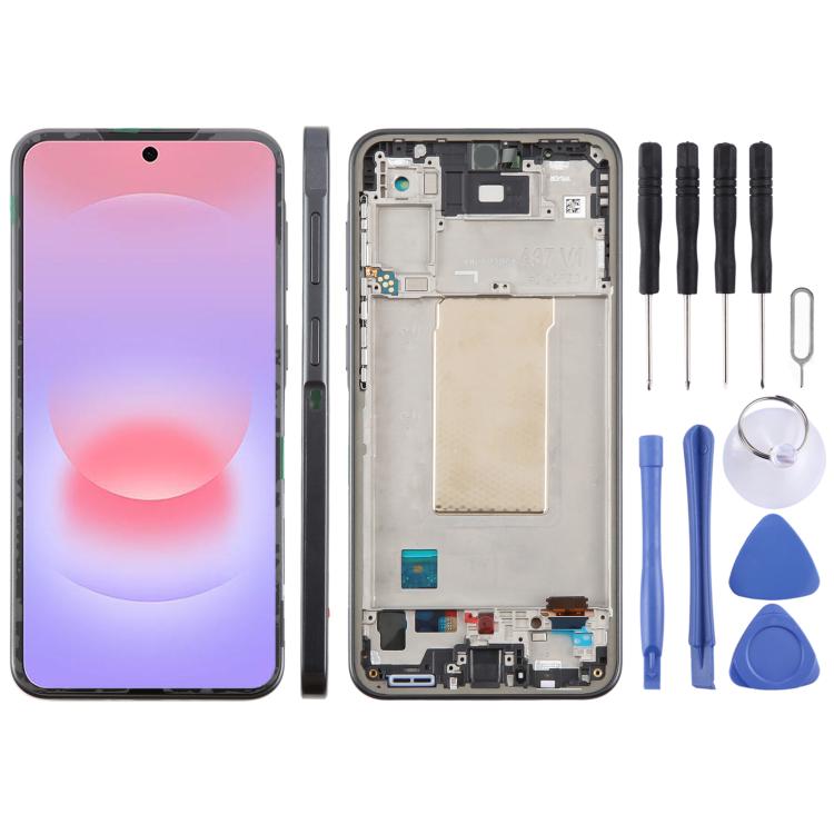 Écran LCD d'origine avec cadre pour Galaxy A37 SM-A376B, For Galaxy A37(Original)