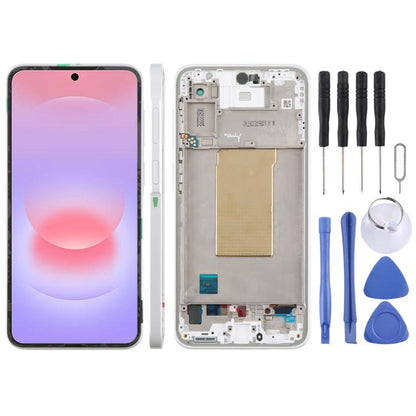 Écran LCD d'origine avec cadre pour Galaxy A37 SM-A376B, For Galaxy A37(Original)