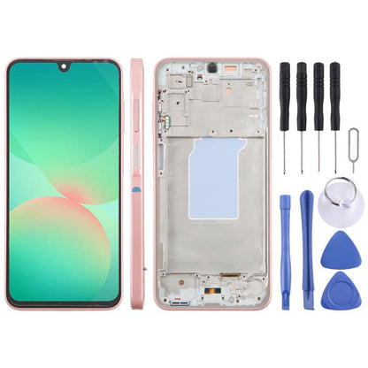 Écran LCD d'origine complet avec cadre pour Galaxy A26 SM-A266B, For Galaxy A26(Original)