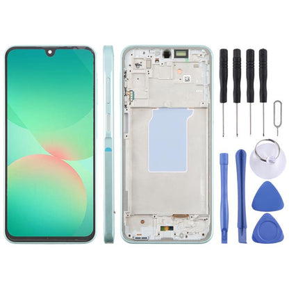 Écran LCD d'origine complet avec cadre pour Galaxy A26 SM-A266B, For Galaxy A26(Original)