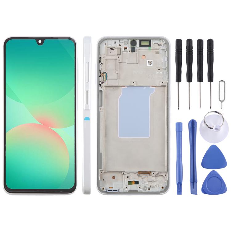 Écran LCD d'origine complet avec cadre pour Galaxy A26 SM-A266B, For Galaxy A26(Original)