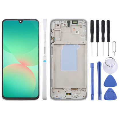 Écran LCD d'origine complet avec cadre pour Galaxy A26 SM-A266B, For Galaxy A26(Original)