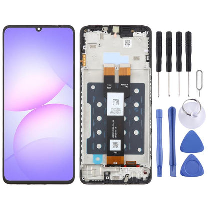 Écran LCD d'origine complet avec cadre pour Galaxy A07 5G SM-A076B, For Galaxy A07 5G(Original)