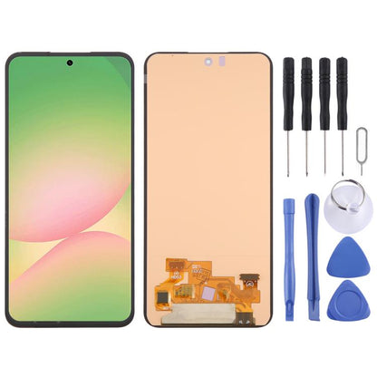 Écran OLED LCD 6,67 pouces avec numériseur (assemblage complet) pour Galaxy A56 SM-A566B, For Galaxy A56(OLED)