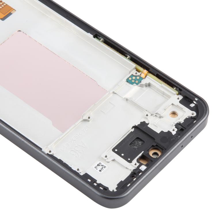 Écran LCD complet avec cadre pour Galaxy A36 SM-A366B (cell incell), sans lecteur d'empreintes digitales., For Galaxy A36