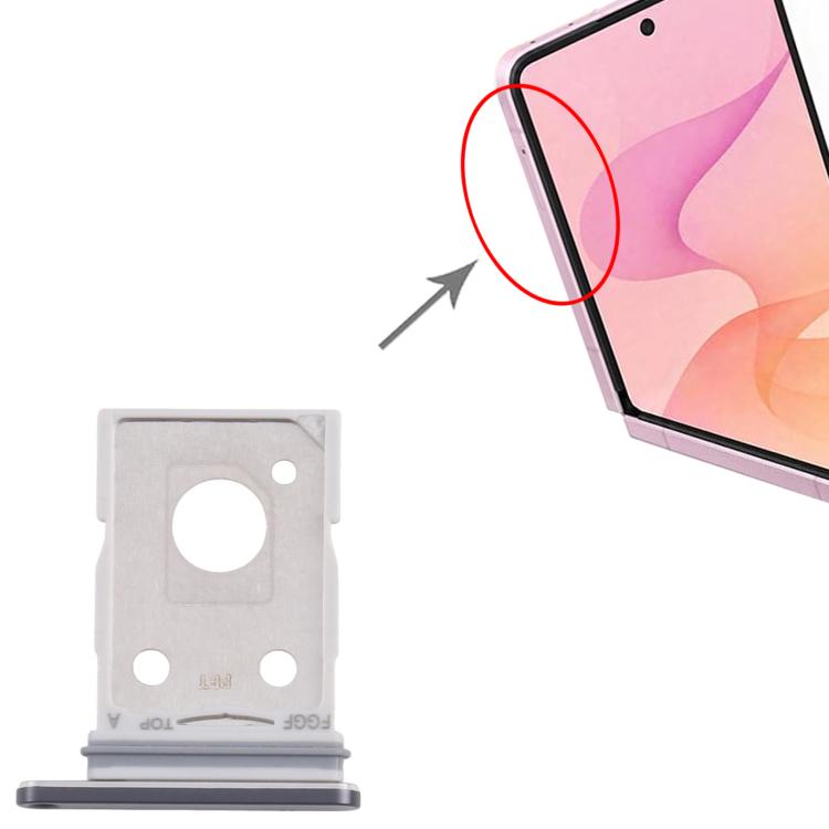 Tiroir de carte SIM d'origine pour Galaxy Z Flip8 SM-F776U, For Galaxy Z Flip8(Original)