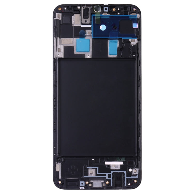 Pour Galaxy A20 SM-A205F/DS, A205FN, A205GN/DS, A205YN, A205G/DS, boîtier avant, plaque de cadre LCD