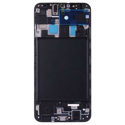 Pour Galaxy A20 SM-A205F/DS, A205FN, A205GN/DS, A205YN, A205G/DS, boîtier avant, plaque de cadre LCD