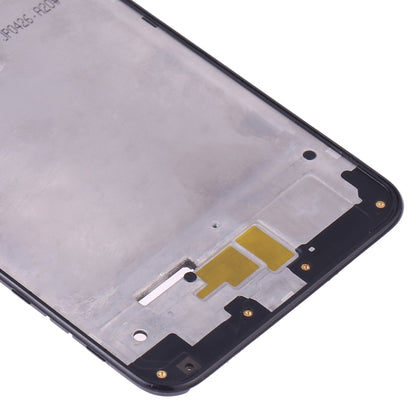 Pour Galaxy A20 SM-A205F/DS, A205FN, A205GN/DS, A205YN, A205G/DS, boîtier avant, plaque de cadre LCD
