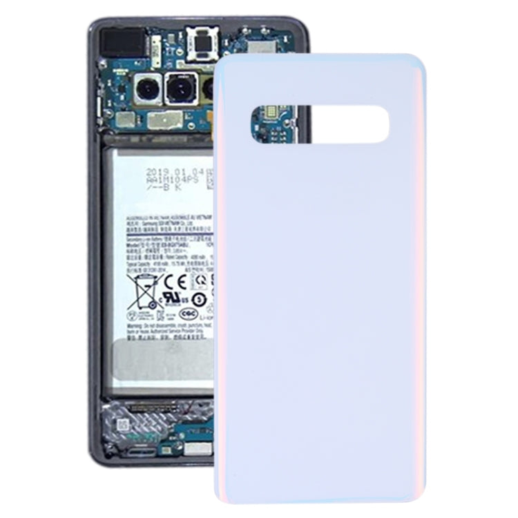 Couvercle arrière de batterie d'origine pour Galaxy S10 SM-G973F/DS, SM-G973U, SM-G973W