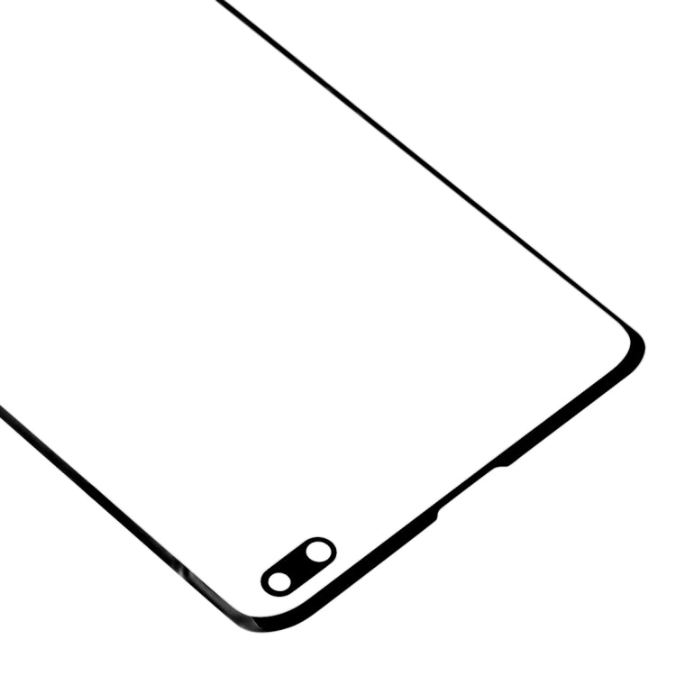 Pour Galaxy S10 + SM-G975F/DS, SM-G975U, SM-G975W, lentille extérieure en verre d'écran avant d'origine