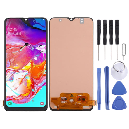 Incell Écran LCD et numériseur complet pour Galaxy A70 (ne prend pas en charge l'identification par empreinte digitale)