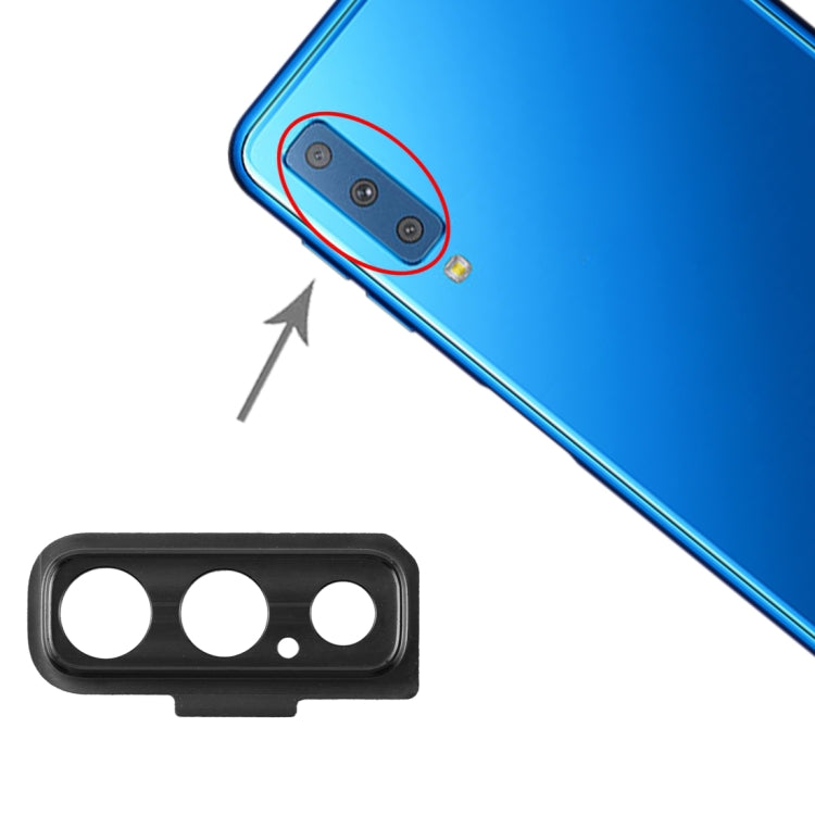 Pour Galaxy A7 (2018) A750F/DS 10 pièces couvercle d'objectif d'appareil photo