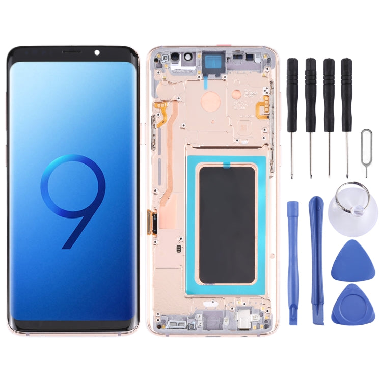 Écran LCD et numériseur complet avec cadre pour Galaxy S9 / G960F / DS / G960U / G960W / G9600