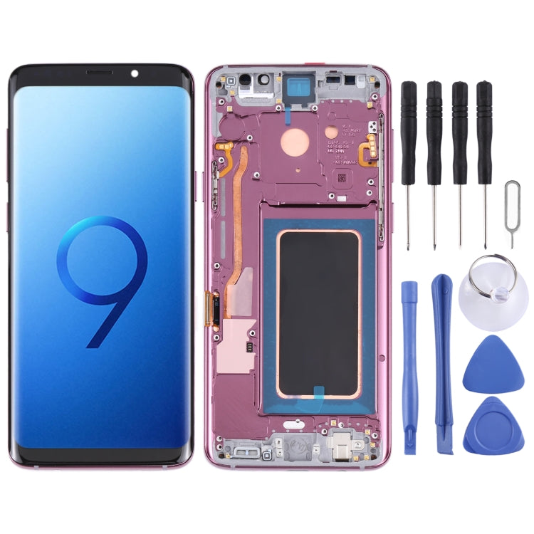 Écran LCD et numériseur complet avec cadre pour Galaxy S9 / G960F / DS / G960U / G960W / G9600