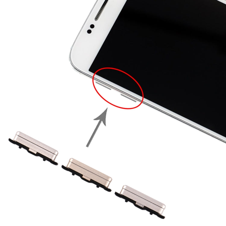 Pour Galaxy S6 10, jeu de touches latérales