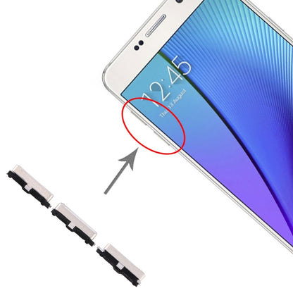 Pour Galaxy Note 5 10, jeu de touches latérales