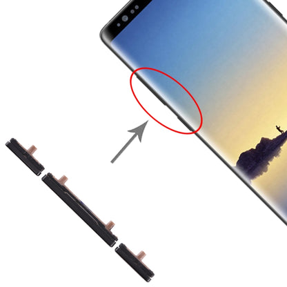 Pour Galaxy Note 8 10, jeu de touches latérales