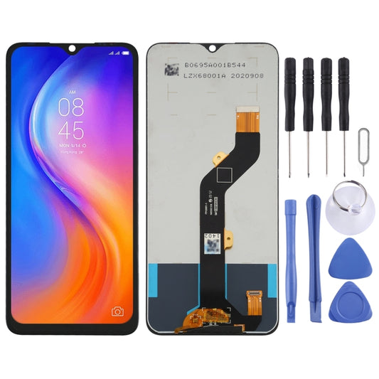 Pour écran LCD OEM Itel Vision 3 Plus avec assemblage complet de numériseur