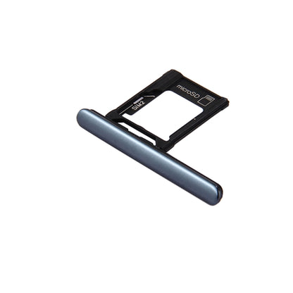 Plateau pour carte Micro SD/SIM + prise anti-poussière pour port de fente pour carte pour Sony Xperia XZ Premium (version double SIM)