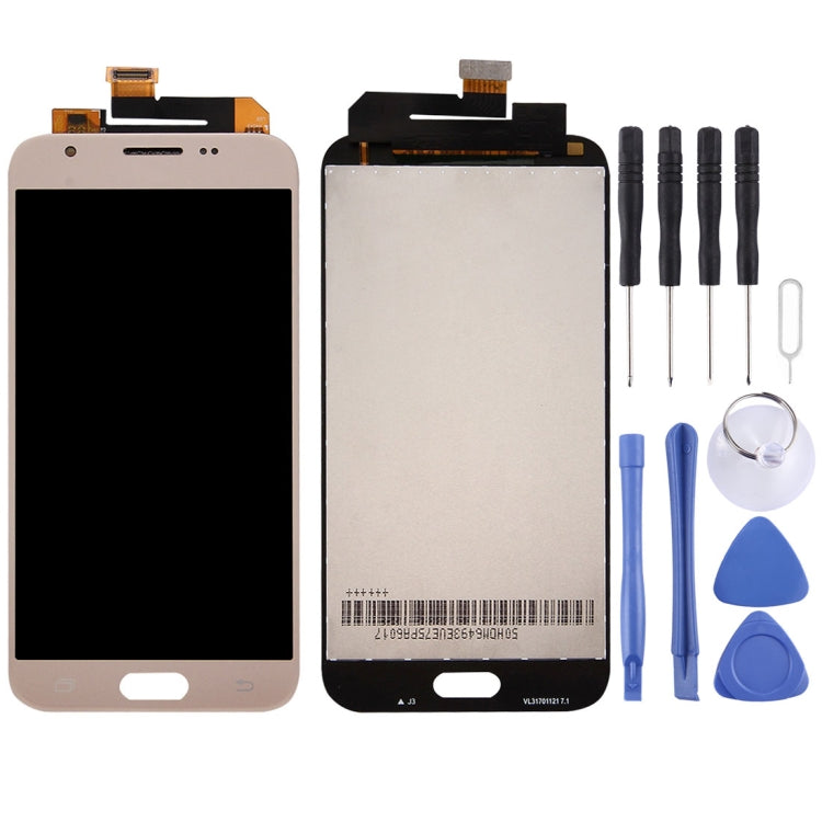 Écran LCD d'origine + dalle tactile d'origine pour Galaxy J3 Emerge / J327, J327P, J327A