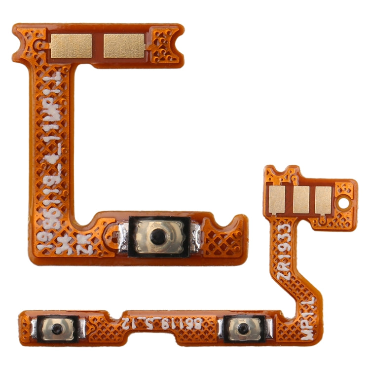 Pour Galaxy A20S, 1 paire de boutons d'alimentation et de boutons de volume, câble flexible