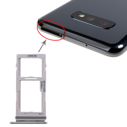 Pour Galaxy S10+ / S10 / S10e Plateau de carte SIM + Plateau de carte SIM / Plateau de carte Micro SD