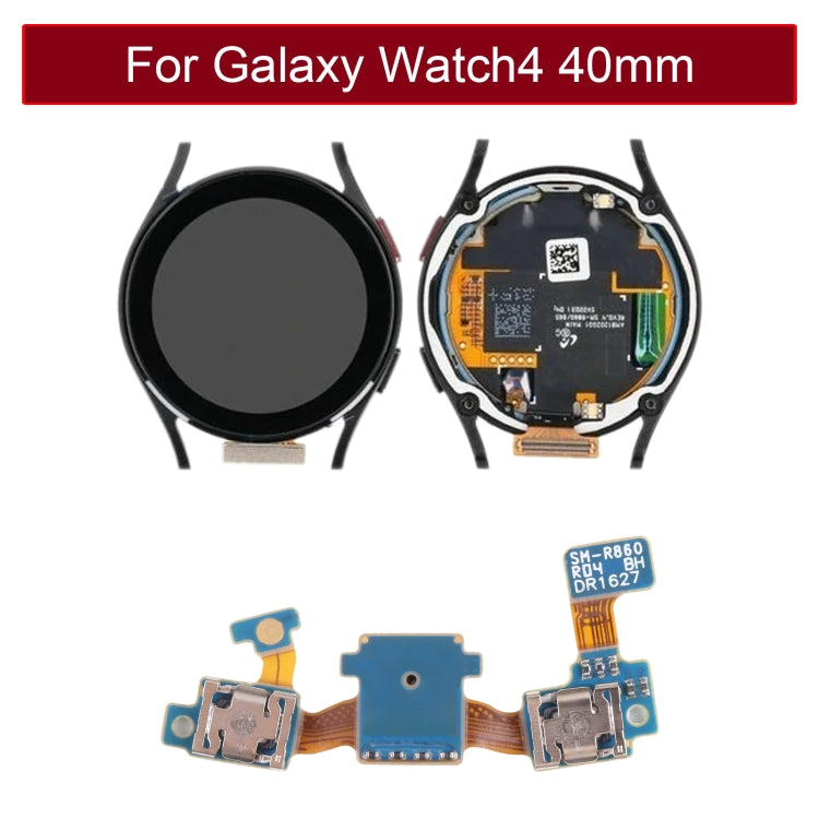 Câble flexible d'alimentation + retour + microphone d'origine pour Samsung Galaxy Watch4 40mm SM-R860 R865