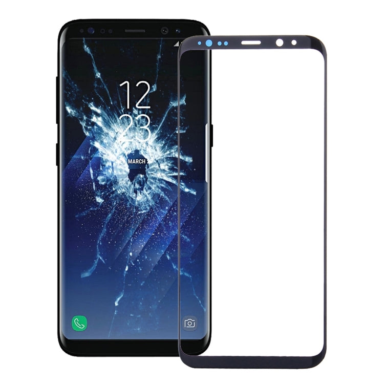 Pour Samsung Galaxy S8 +, lentille extérieure en verre pour écran avant avec adhésif OCA optiquement transparent
