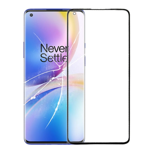 Lentille extérieure en verre pour écran avant OnePlus 8 Pro, avec adhésif OCA optiquement transparent