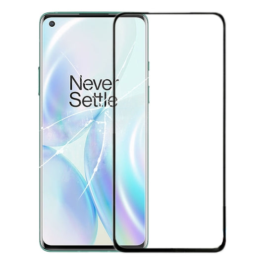 Lentille extérieure en verre pour écran avant OnePlus 8, avec adhésif OCA optiquement transparent