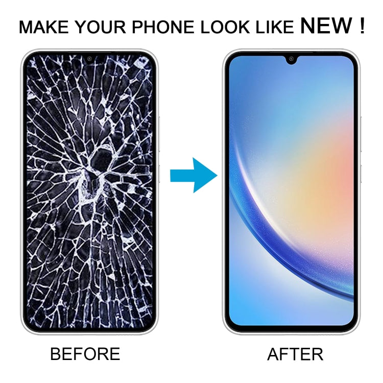 Pour Samsung Galaxy A34 SM-A346B Incell LCD écran numériseur assemblage complet avec cadre