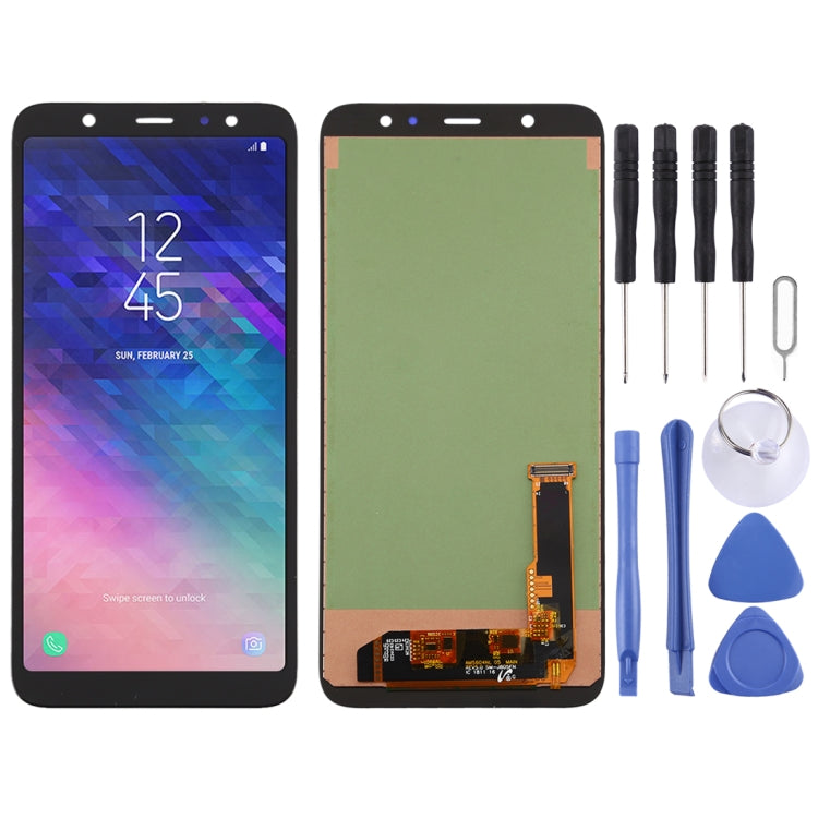 Ensemble complet d'écran LCD et de numériseur incell pour Galaxy A6+ (2018)
