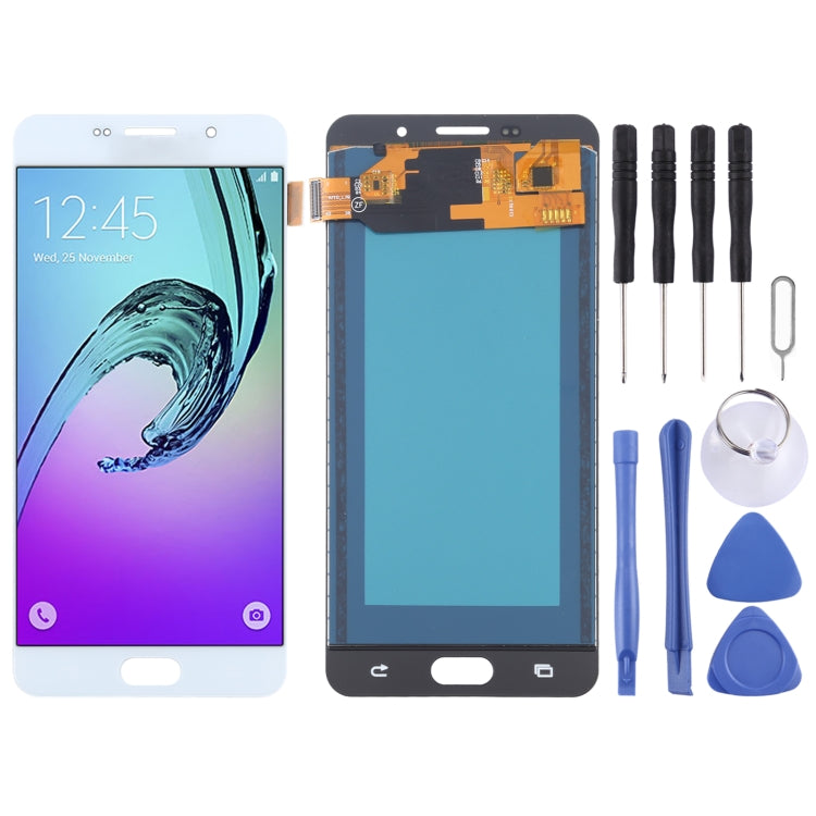 Écran LCD et numériseur complet (matériau TFT) pour Galaxy A7 (2016), A710F, A710F/DS, A710FD, A710M, A710M/DS, A710Y/DS, A7100
