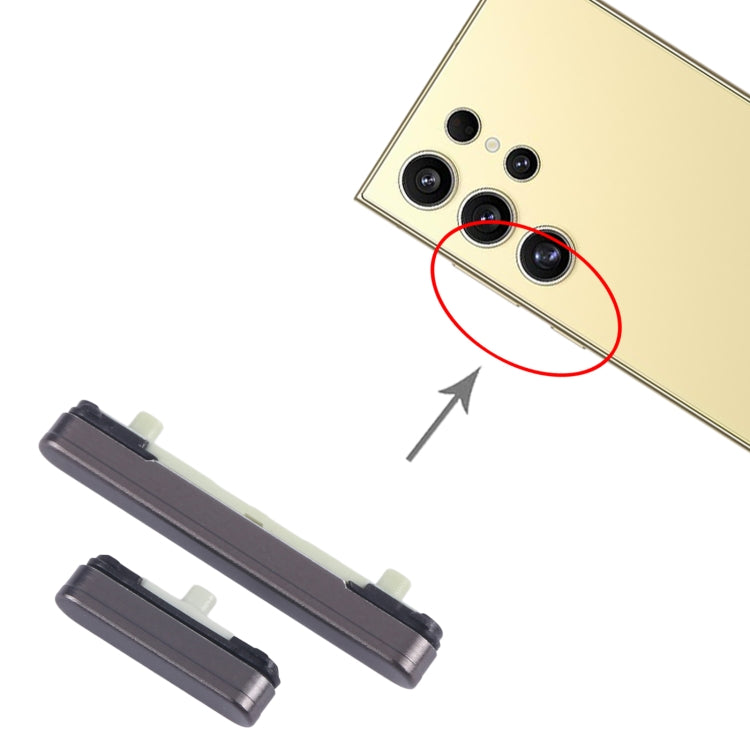 Pour Samsung Galaxy S24 Ultra SM-S928B 10 pièces bouton d'alimentation et bouton de contrôle du Volume d'origine
