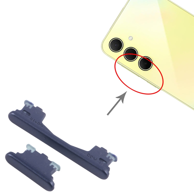 Pour Samsung Galaxy A35 SM-A356B 10 pièces bouton d'alimentation et bouton de contrôle du Volume d'origine