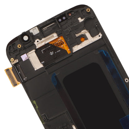 Écran LCD d'origine et numériseur complet avec cadre pour Samsung Galaxy S6 SM-G920F