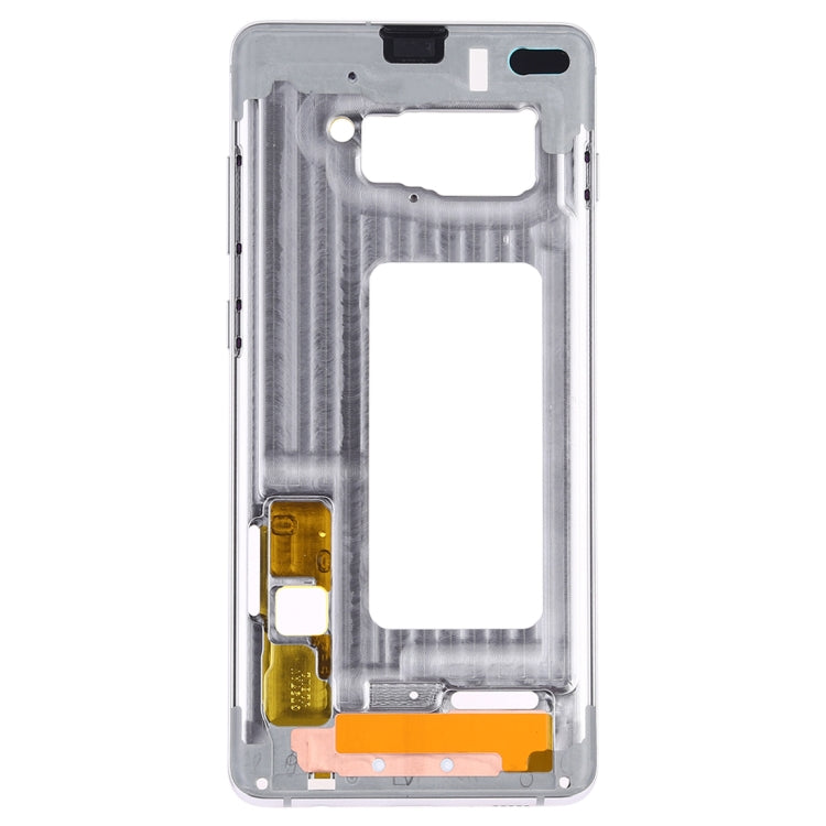 Pour Samsung Galaxy S10 +, plaque de cadre central avec touches latérales