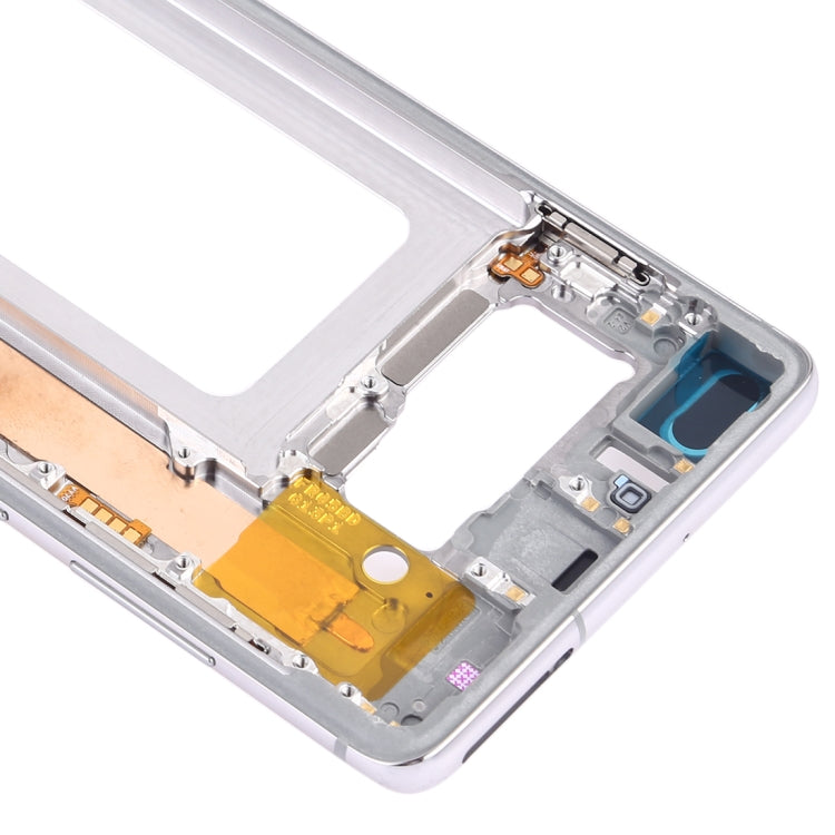 Pour Samsung Galaxy S10 +, plaque de cadre central avec touches latérales
