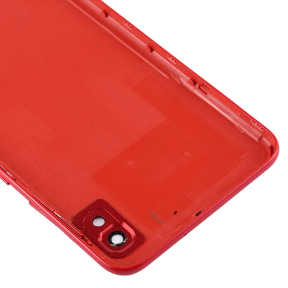 Pour Galaxy A10 SM-A105F/DS, SM-A105G/DS Couvercle arrière de la batterie avec objectif d'appareil photo et touches latérales