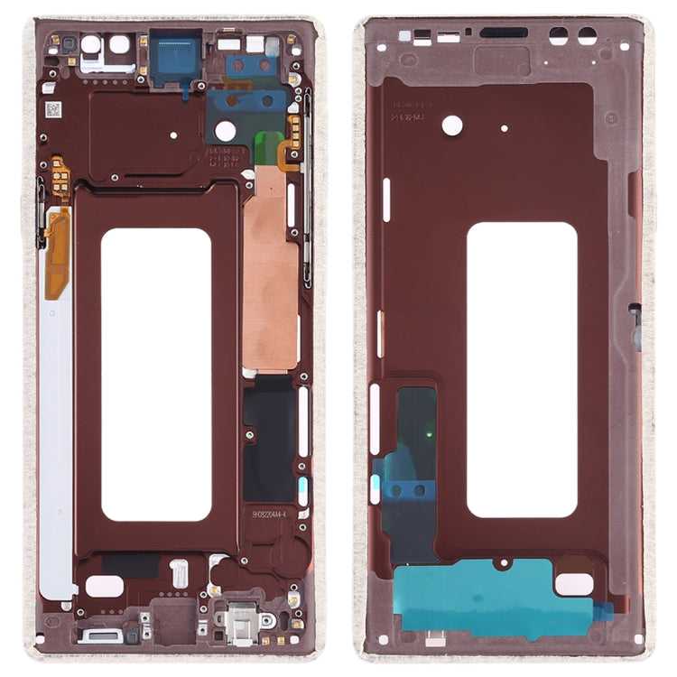 Plaque de cadre central avec touches latérales, pour Samsung Galaxy Note9 SM-N960F/DS, SM-N960U, SM-N9600/DS