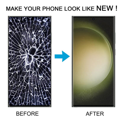 Écran LCD OLED pour Samsung Galaxy S23 Ultra 5G SM-S918B Assemblage complet du numériseur avec cadre