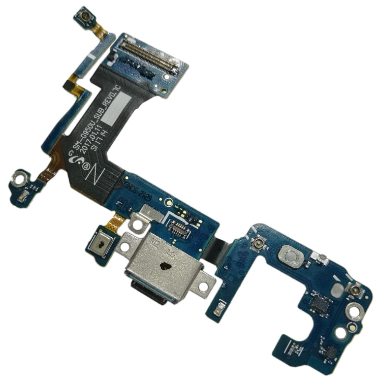 Câble flexible de port de chargement avec Microphone, pour Galaxy S8 G950A / G950V / G950T / G950P / G950U
