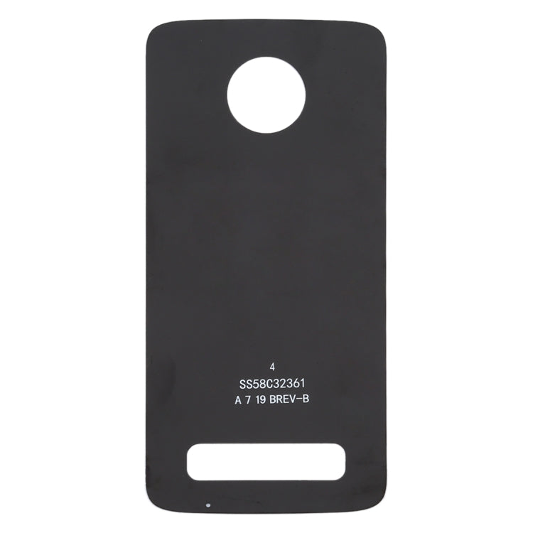 Cache arrière de batterie pour Motorola Moto Z3 / XT1929