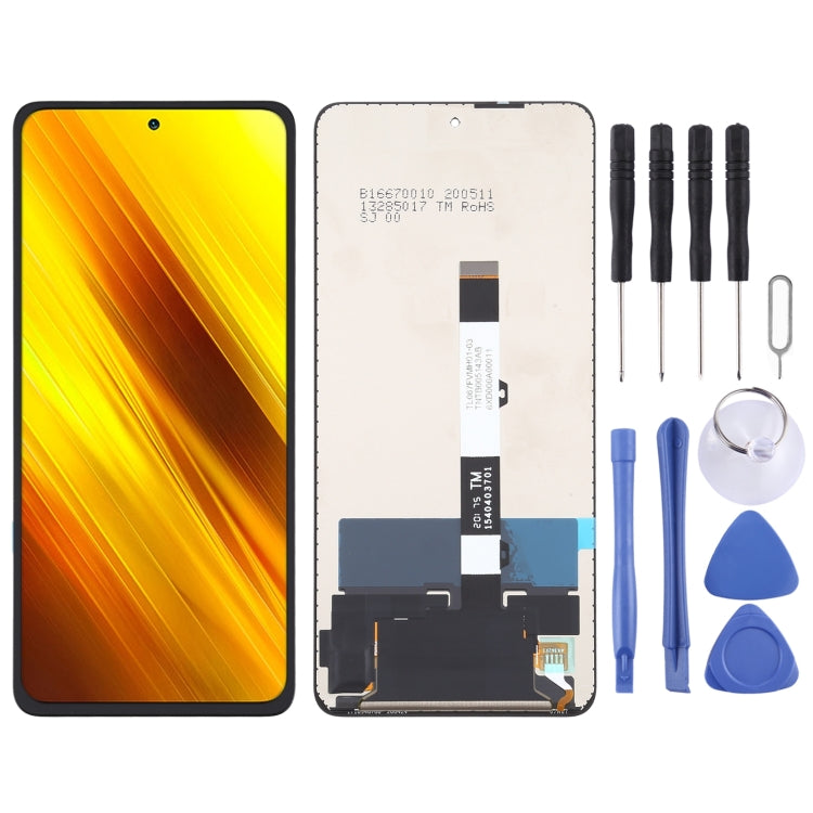 Ensemble complet d'écran LCD et numériseur d'origine pour Redmi Note 9 Pro 5G / Xiaomi Mi 10T Lite 5G / M2007J17G / M2007J17C