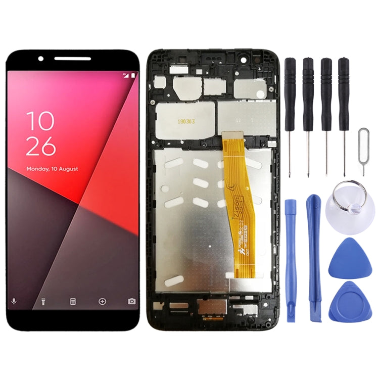 Écran LCD et numériseur complet avec cadre pour Vodafone Smart N9 / VFD720