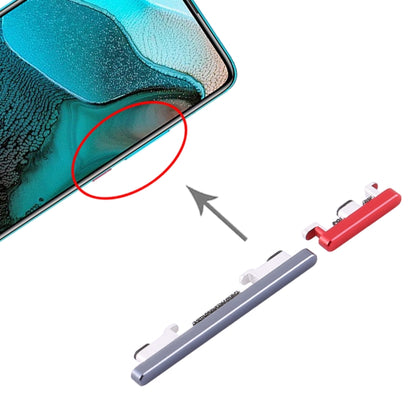 Bouton d'alimentation et bouton de contrôle du volume pour Xiaomi Redmi K30 Pro